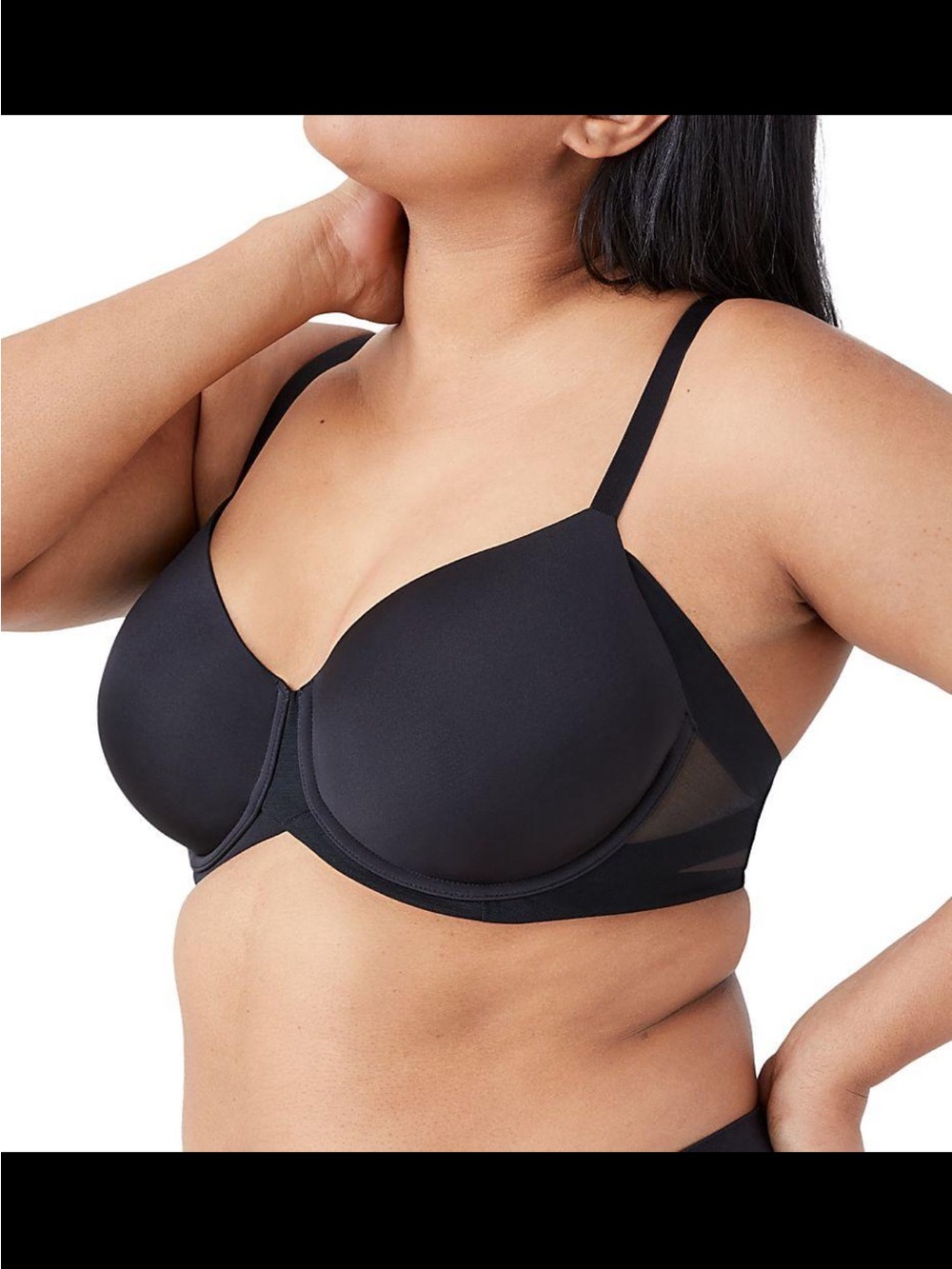 Wacoal - Ultimate Side Smoother Seamless Underwire Bra - Black